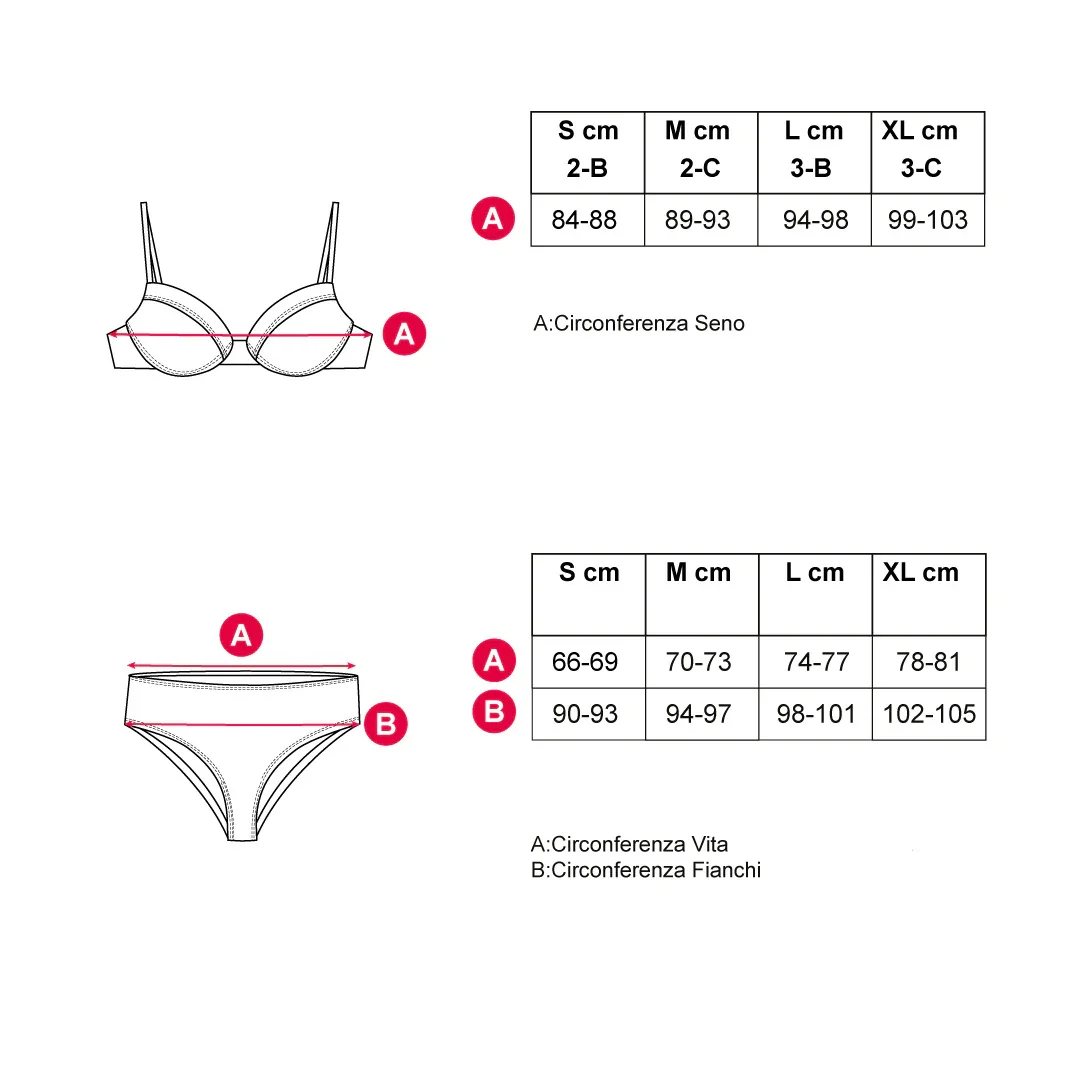 Bikini Donna Sicilian Vibes Lava Rosso - Image 4