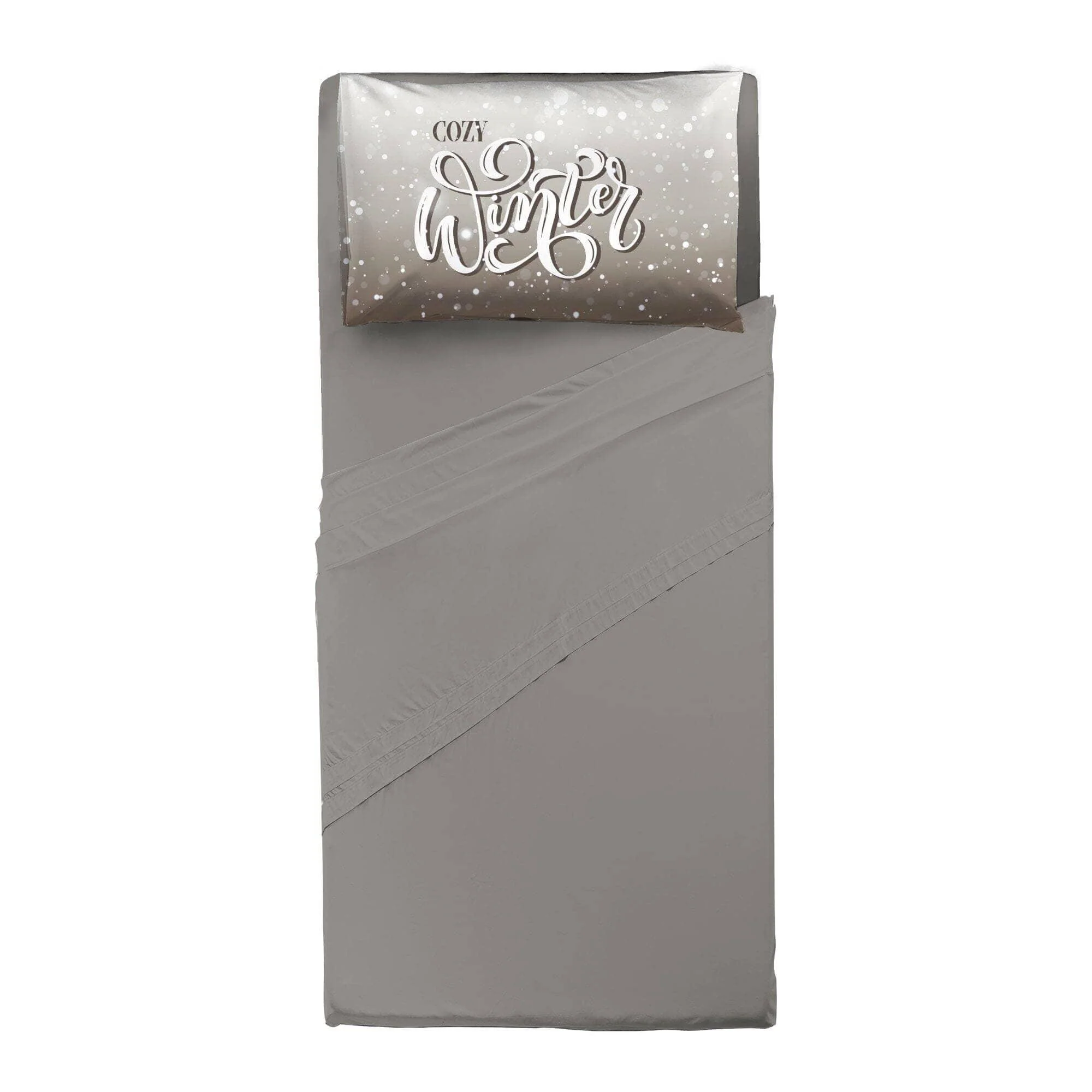 Completo Letto Digitale Singolo Cozy Winter Multicolor - Image 2