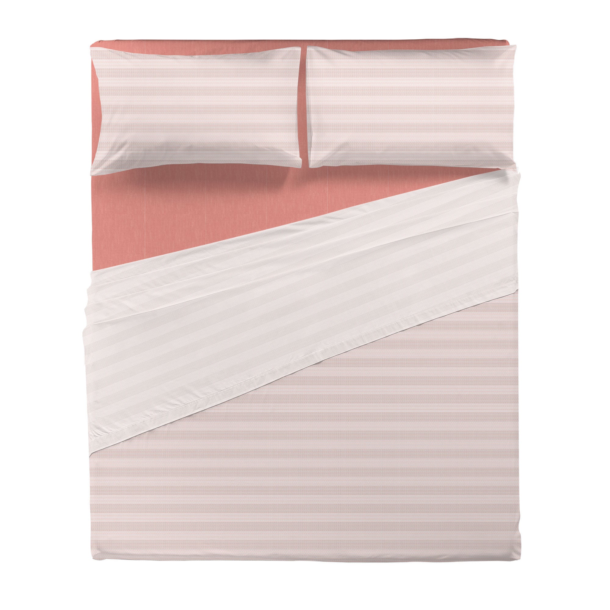 Completo Letto Matrimoniale in Cotone con Stampa - Fantasia Fabrizio Coral - Image 3