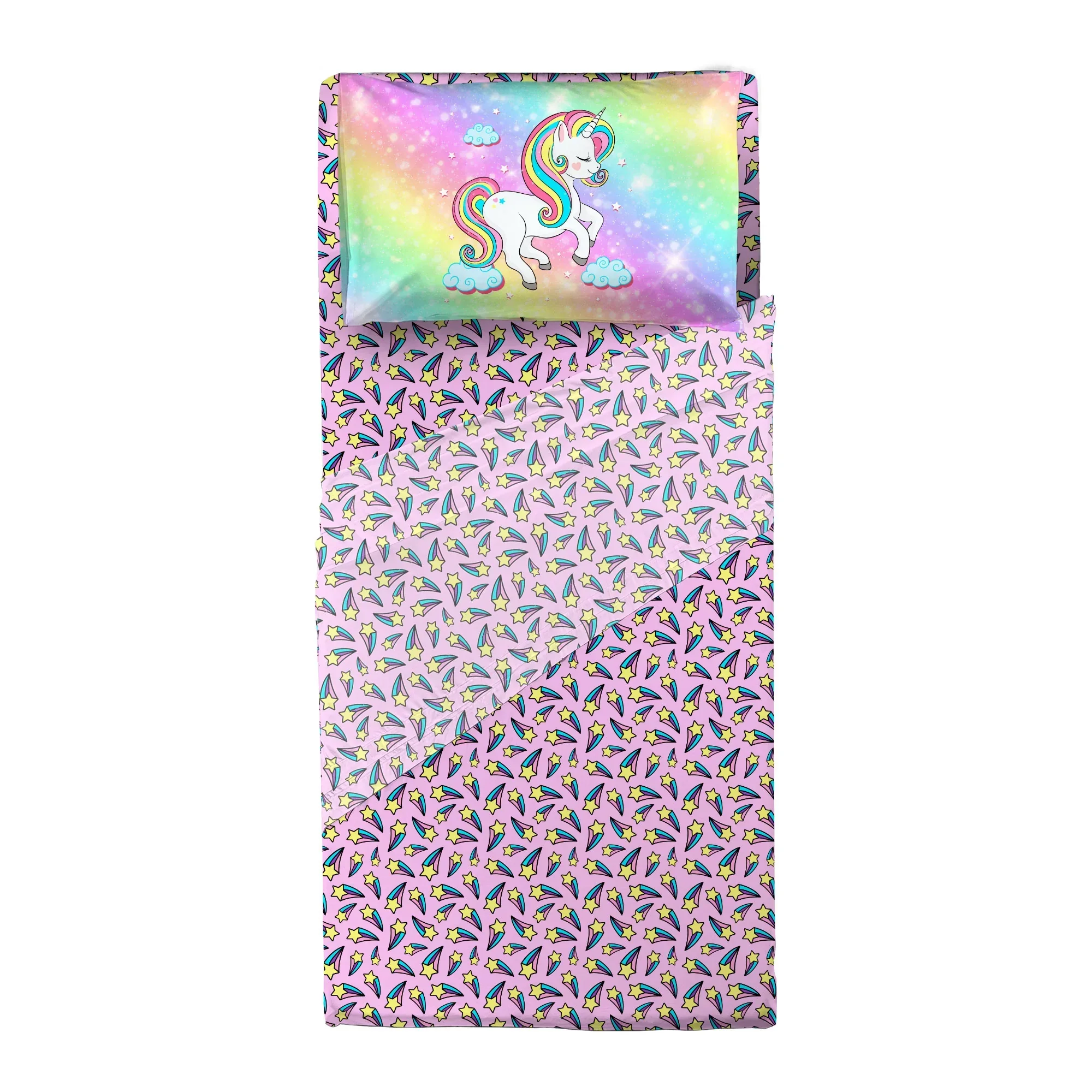 Completo Letto Singolo Kids in Cotone Twinkle Multicolor - Image 2