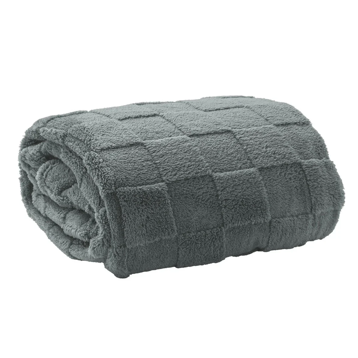 Coperta 150x200 cm Juniper Gin Tinta Unita Blue