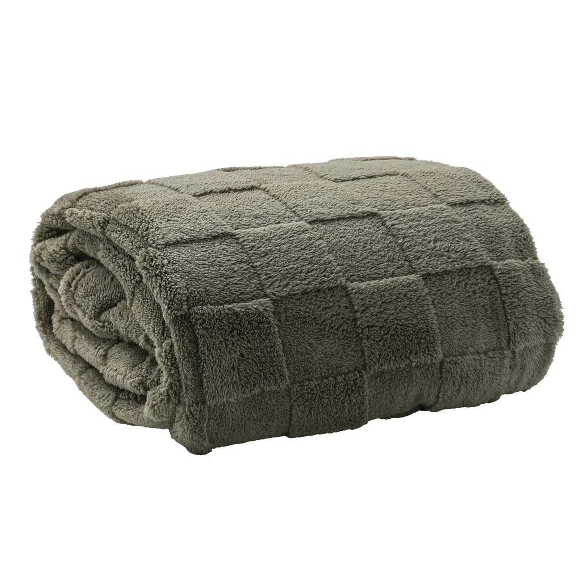 Coperta 250x200 cm Juniper Gin Tinta Unita Verde