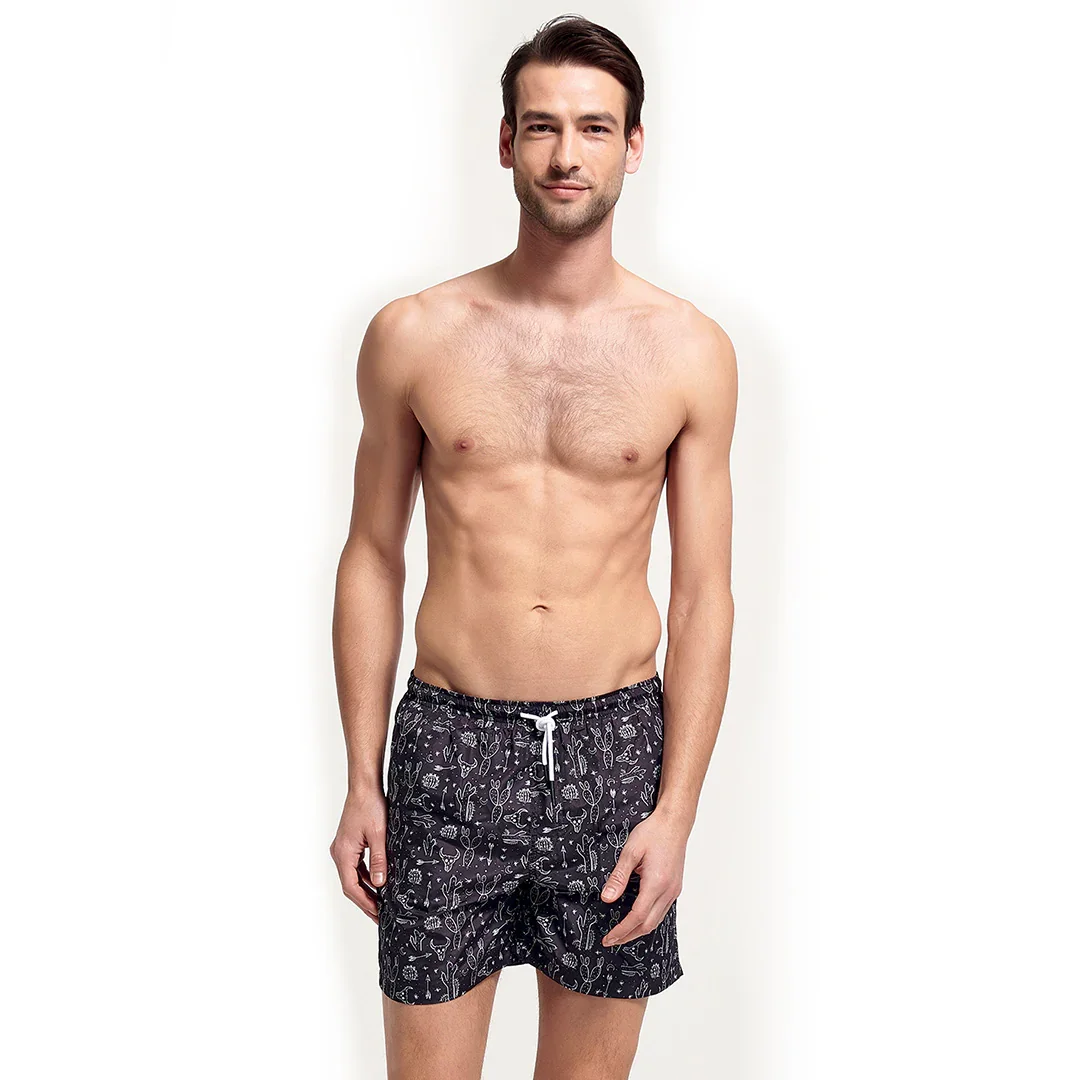 Costume da Uomo Desert Vibes Chips Nero