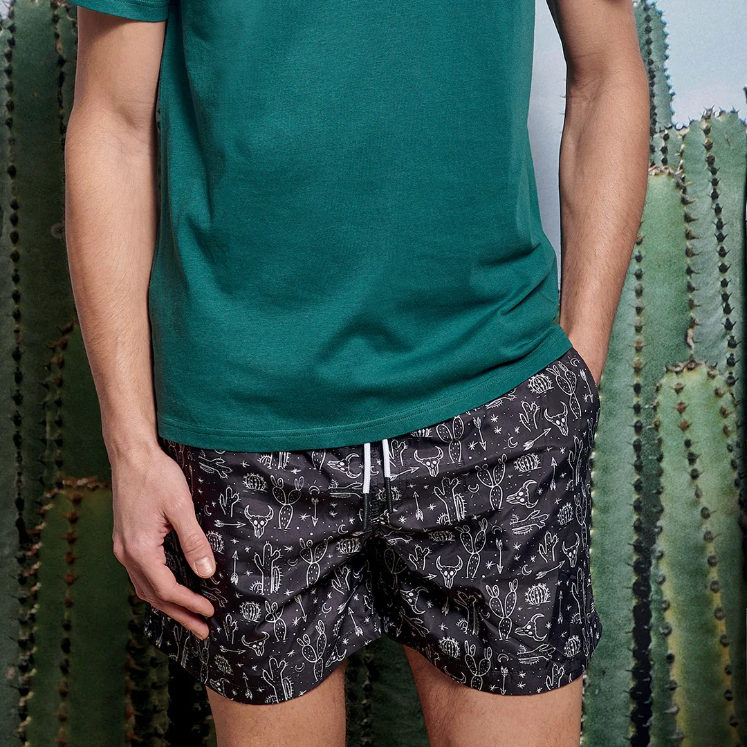 Costume da Uomo Desert Vibes Chips Nero - Image 2