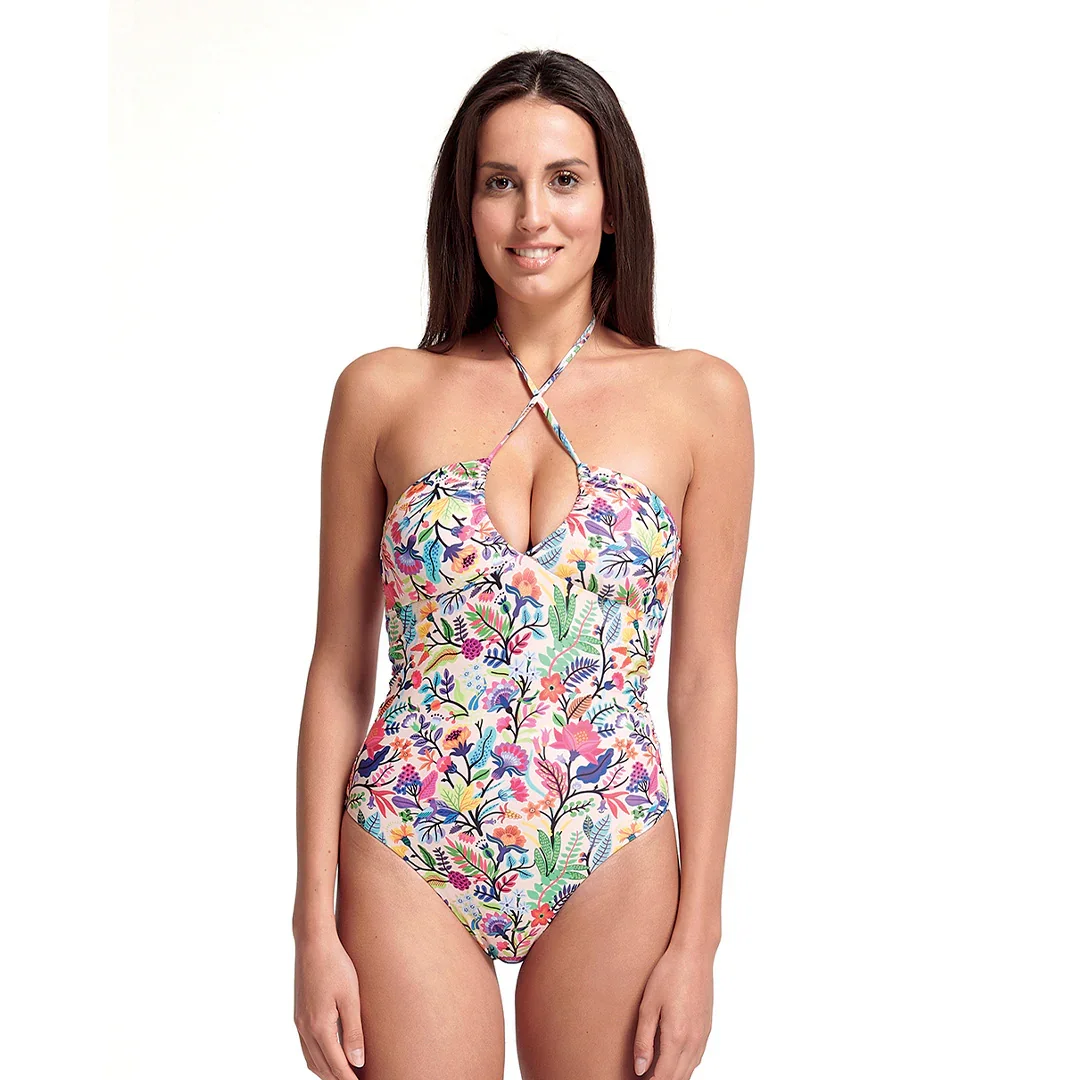 Costume Donna Polinesia Amabi Fucsia
