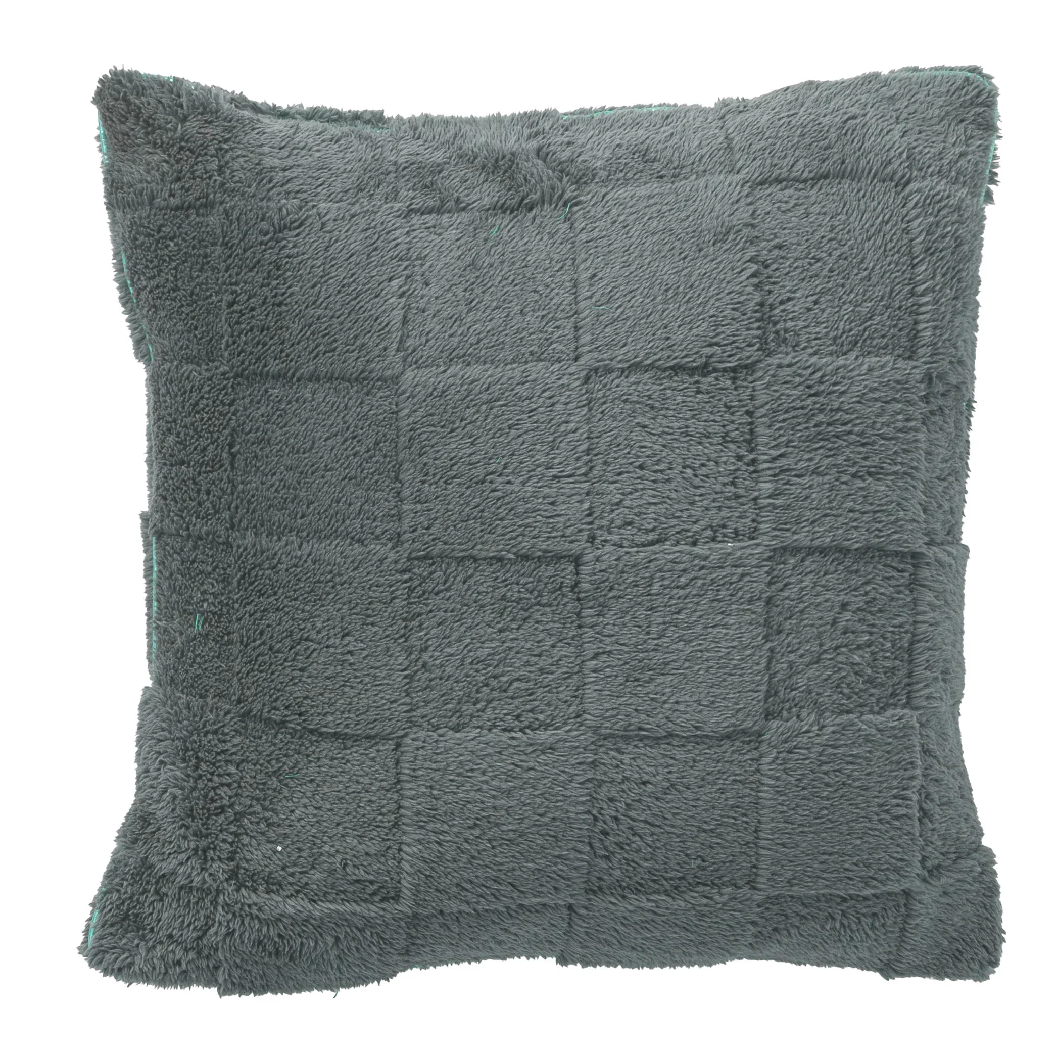 Cuscino 40x40 cm Juniper Gin Tinta Unita Blue