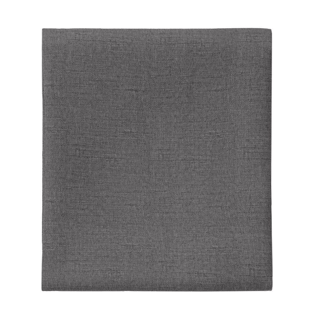 Di Maestro Tovaglia Antimacchia Effetto Lino Cm 150x260 Tinta Unita Dark Grey