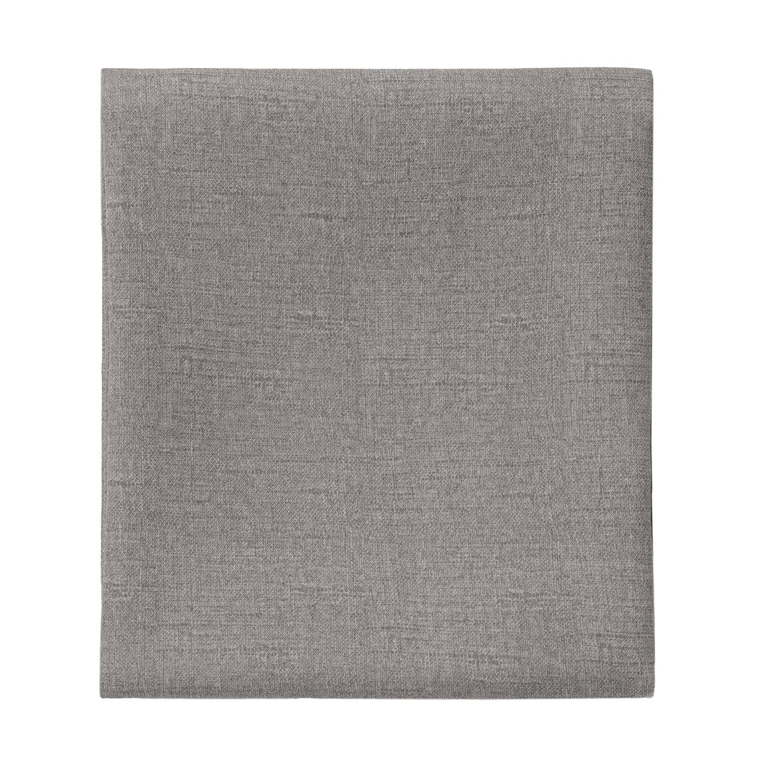 Di Maestro Tovaglia Antimacchia Effetto Lino Cm 150x260 Tinta Unita Grey Ash