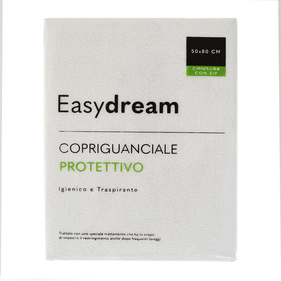 EasyDream Copriguanciale in Spugna Protettivo Tinta Unita Optical White - Image 2