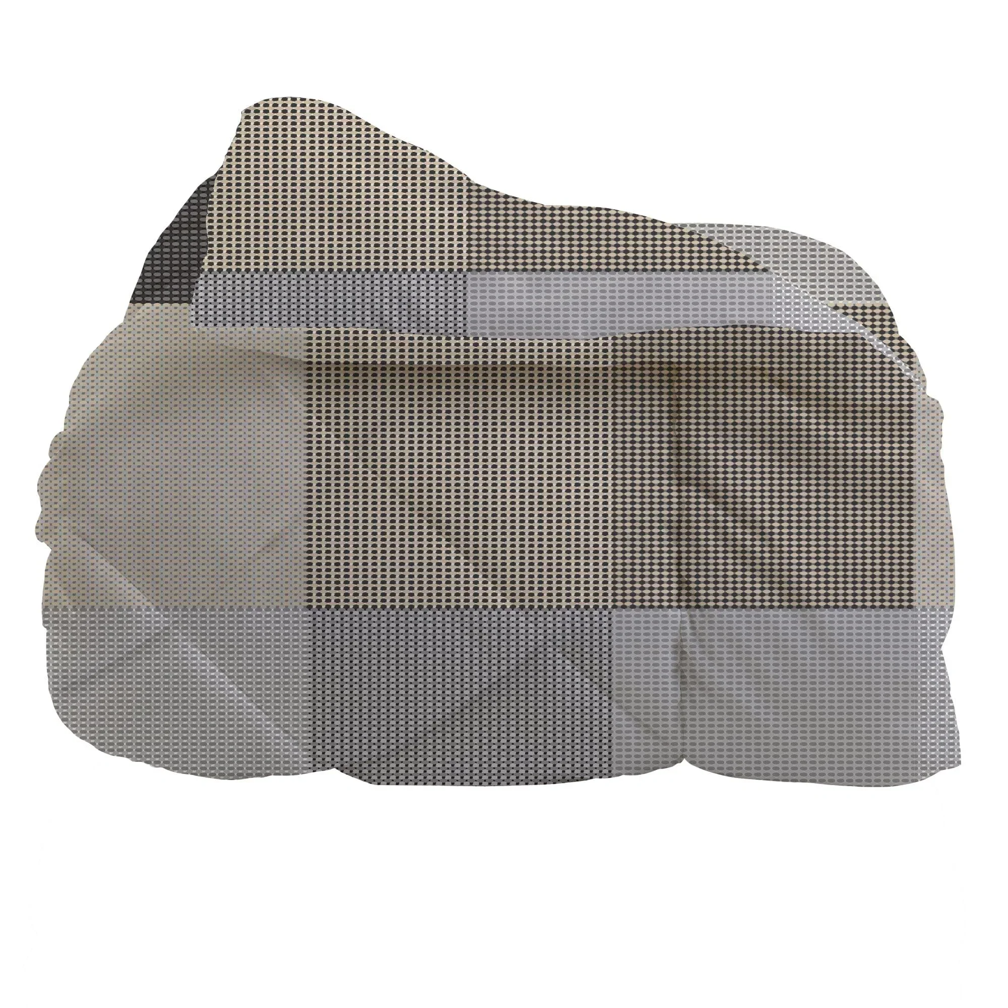 LUXURY COLLECTION DI MAESTRO Trapunta Matrimoniale Soffice 260x260 cm con Stampa - Fantasia Carter Grey - Image 2