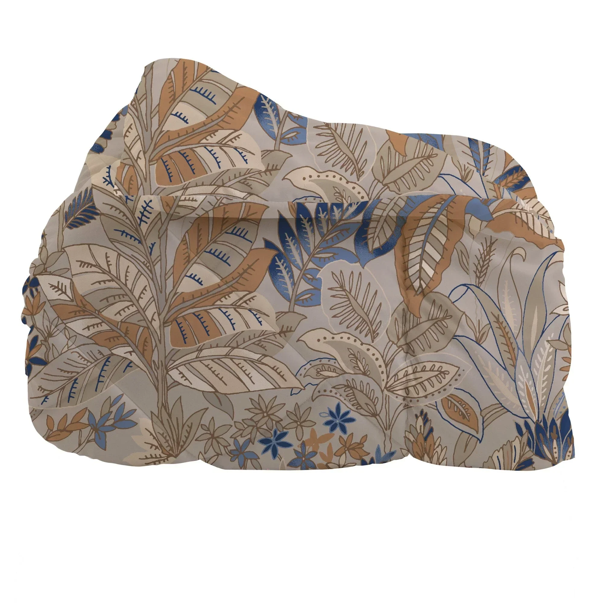 LUXURY COLLECTION DI MAESTRO Trapunta Matrimoniale Soffice 260x260 cm con Stampa - Fantasia Thais Blue - Image 2