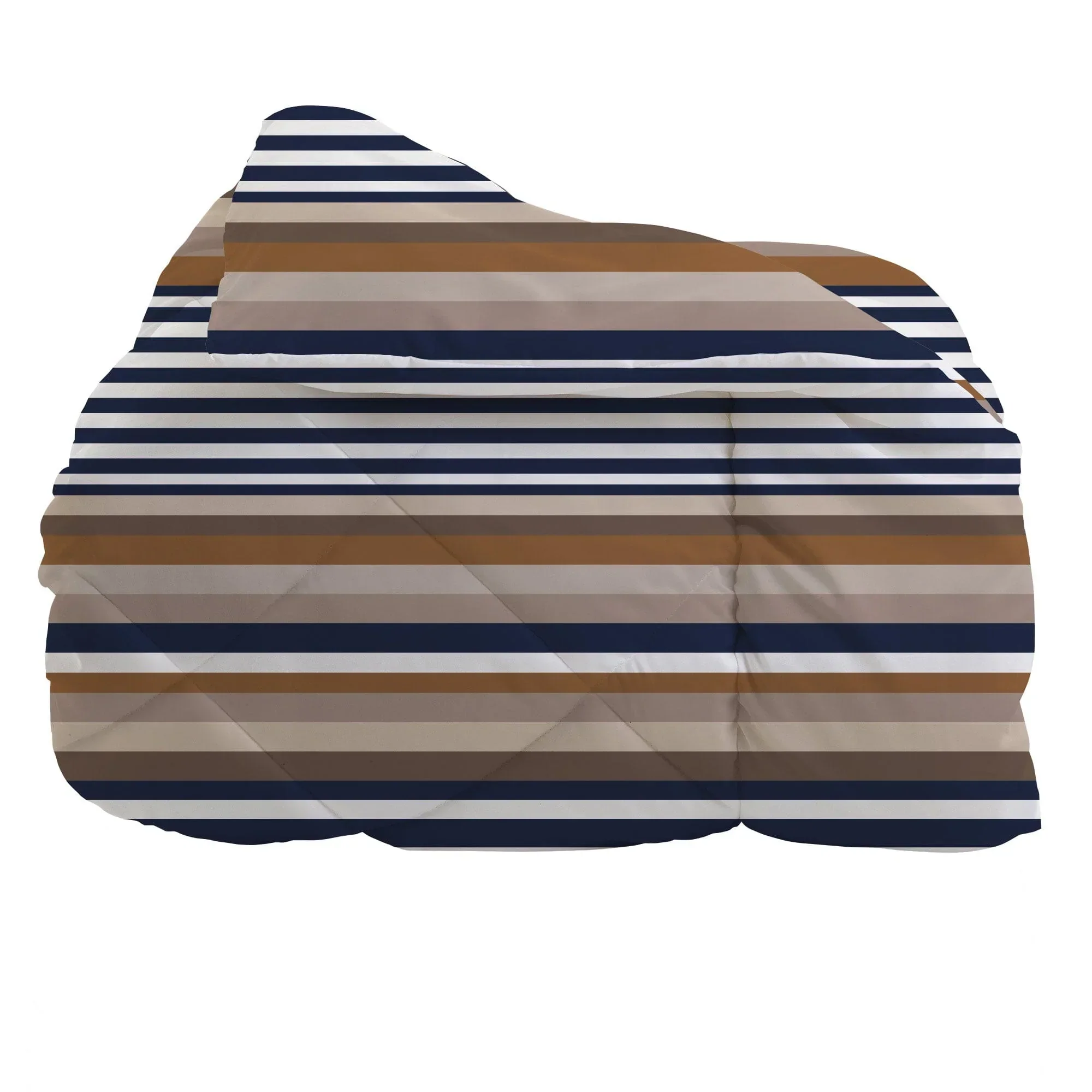 LUXURY COLLECTION DI MAESTRO Trapunta Singola Soffice 180x260 cm con Stampa - Fantasia Daniel Dark Blue