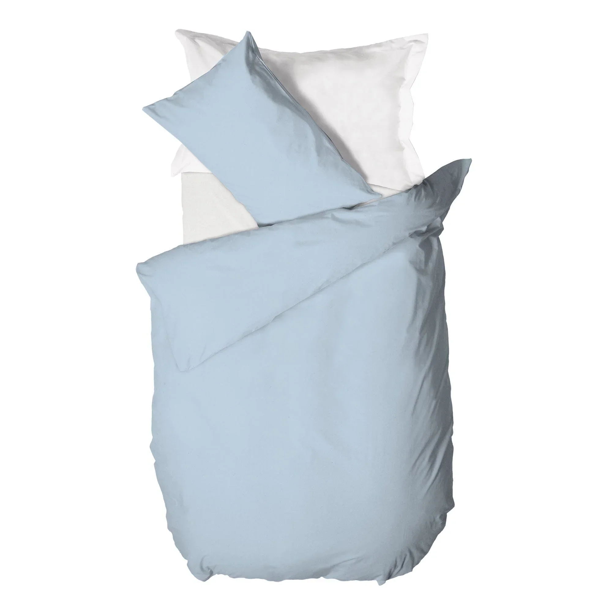 Parure Compripiumino Singolo Softy Yarn - Tinta Unita Light Blue - Image 2
