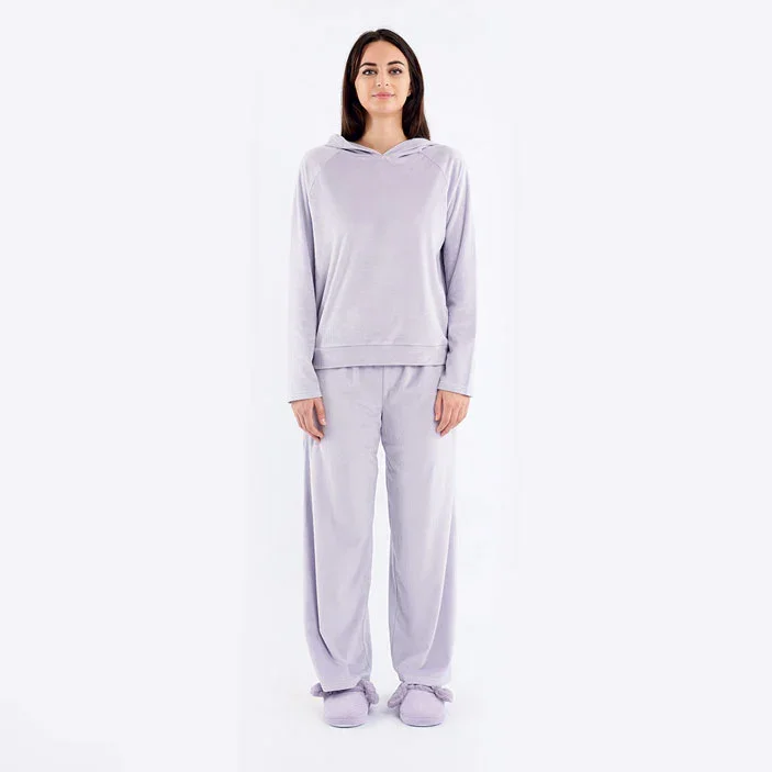 Pigiama Lungo Donna Artemia Lilac
