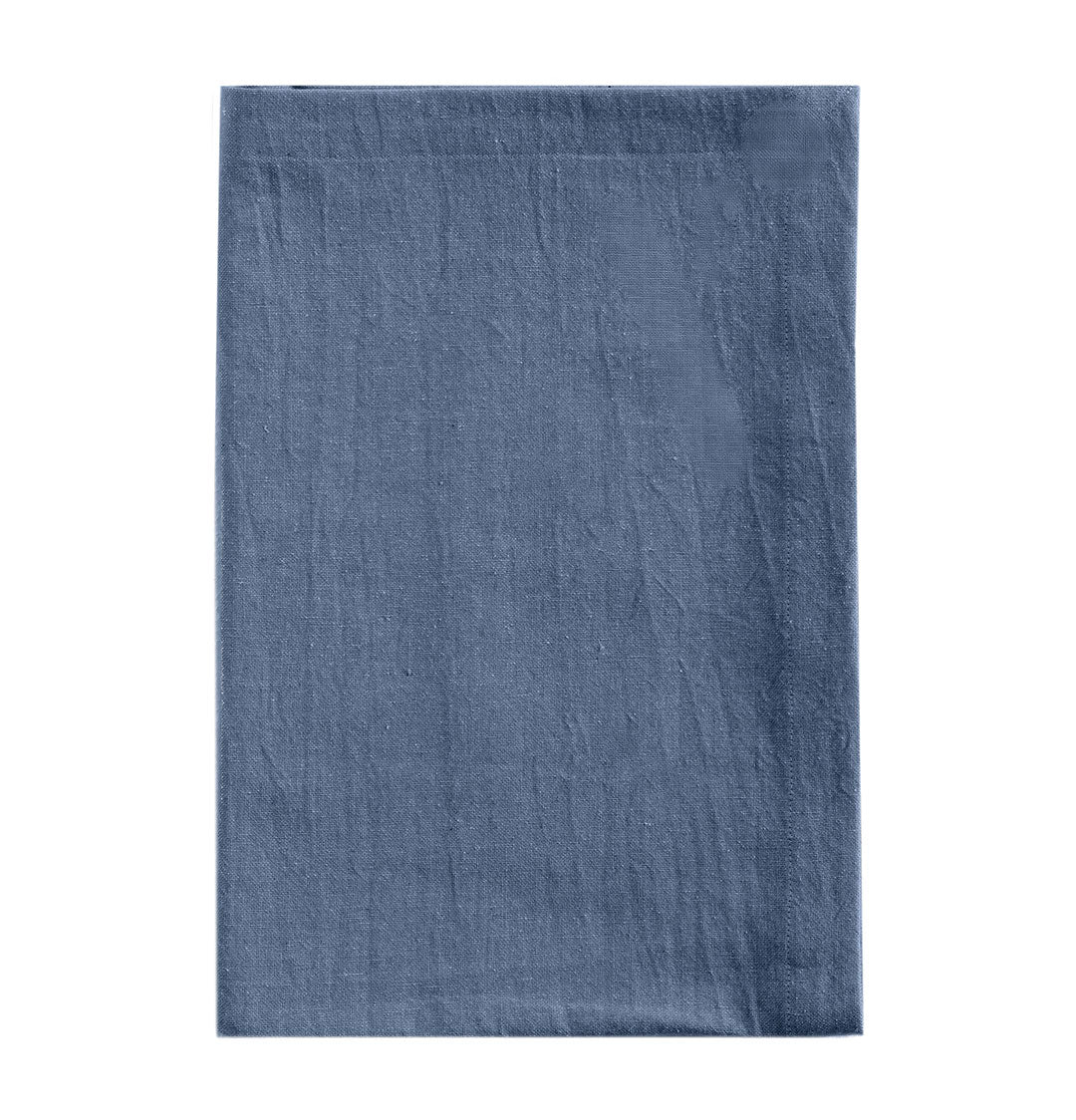 Runner Tinto in Filo Tinta in Atelier Fragrance 45x140 cm Tinta Unita Blue