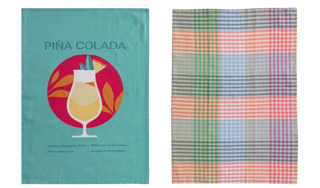 Set 2 Strofinacci Shades 45x65 cm Pina Colada Multicolor