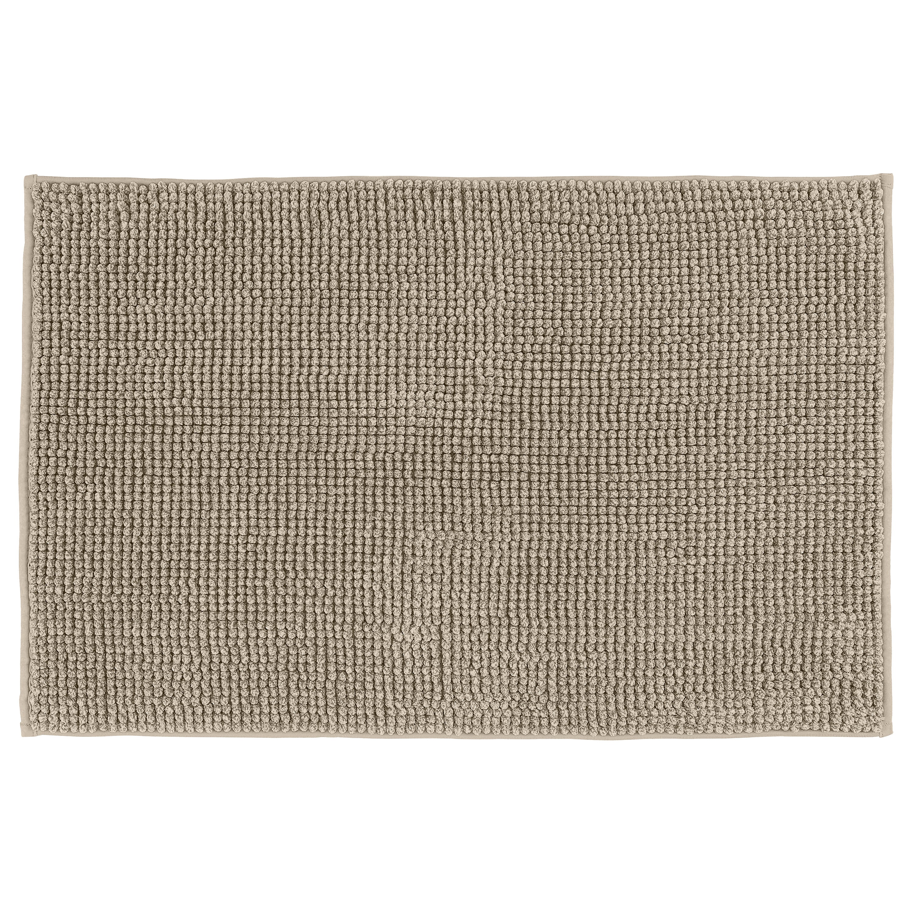 Tappeto Bagno Lipari cm 50x80 Tinta Unita Beige