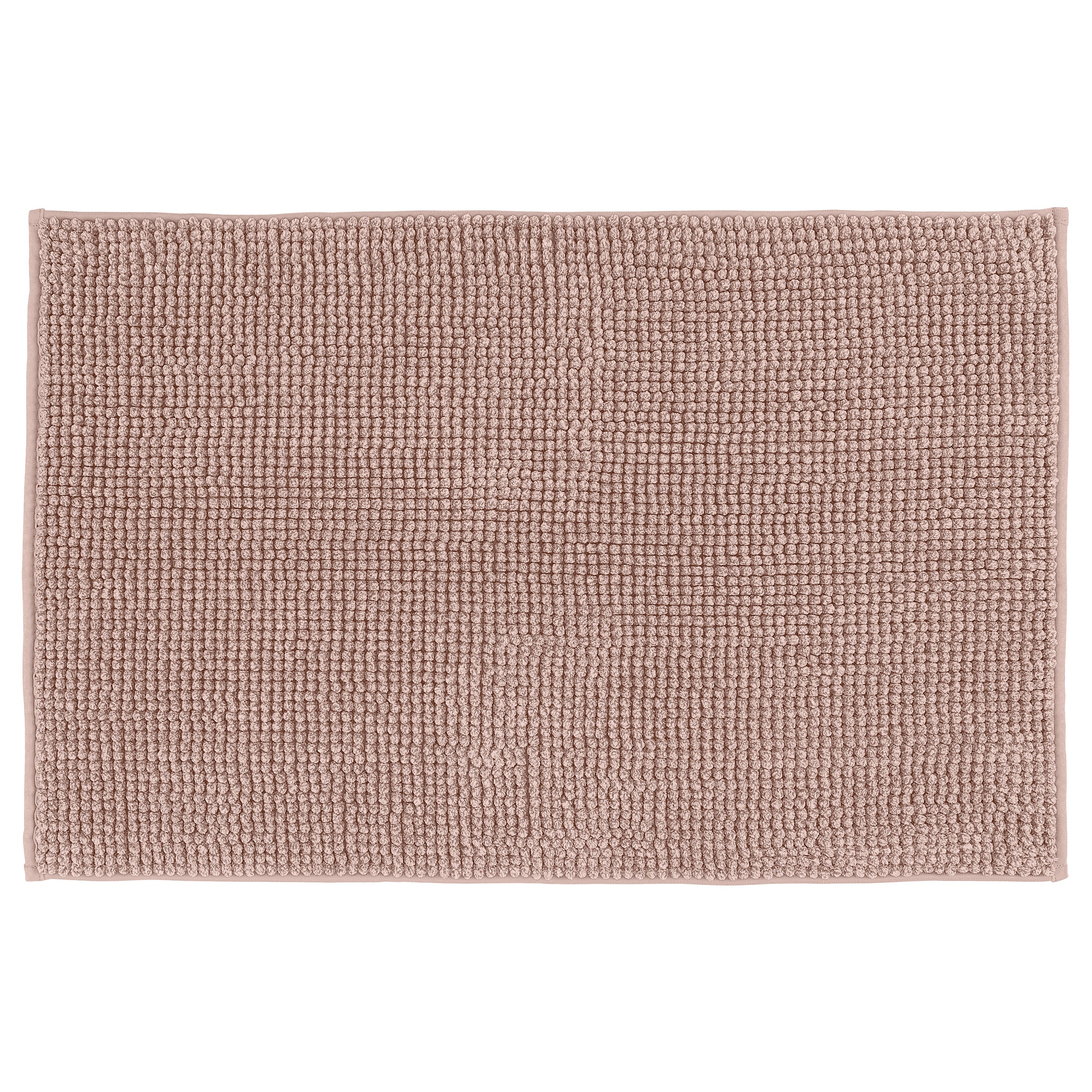 Tappeto Bagno Lipari cm 50x80 Tinta Unita Pink