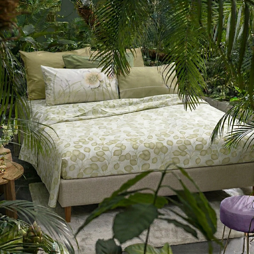 THUN® Completo Letto Matrimoniale Bloom Multicolor - Image 2
