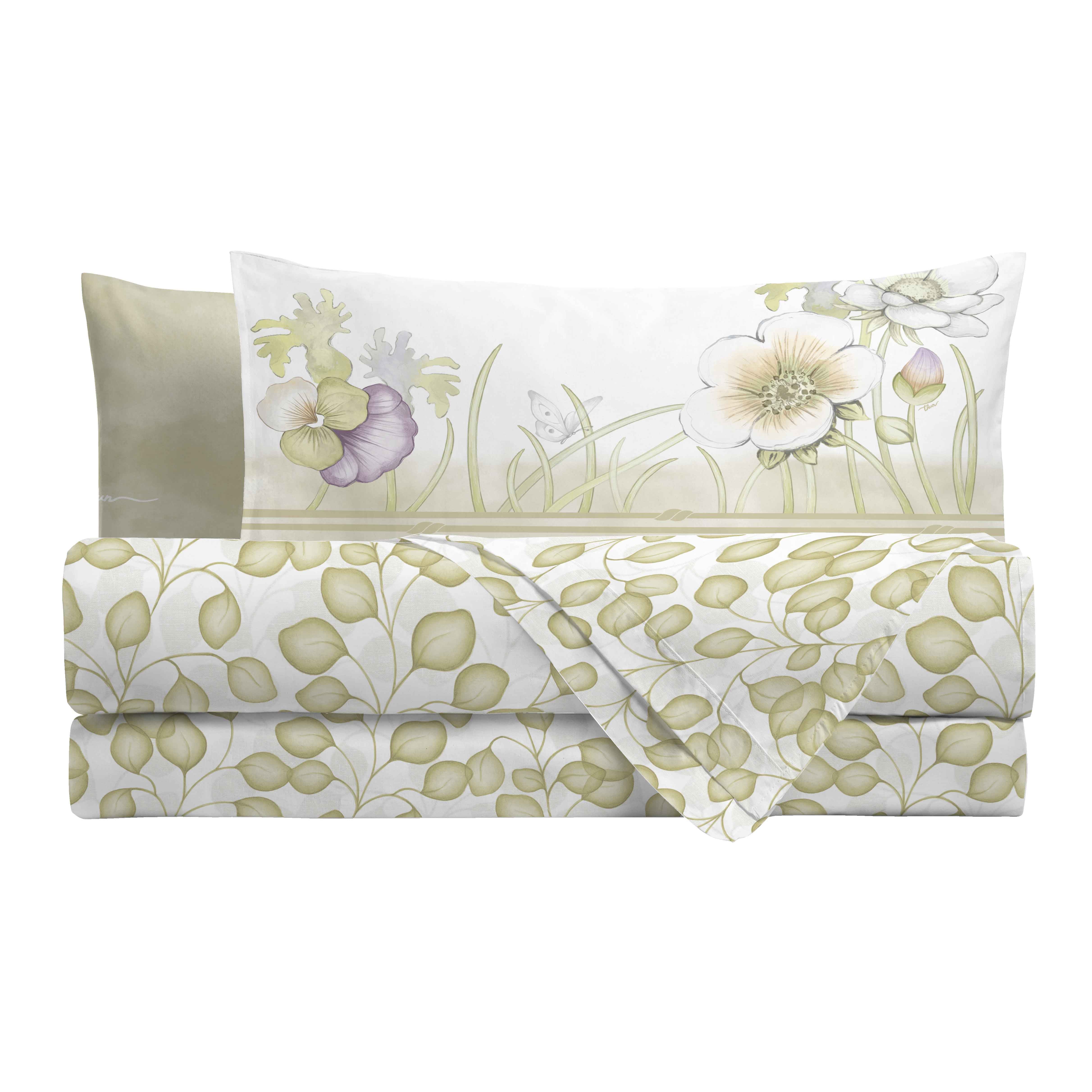 THUN® Completo Letto Singolo Bloom Multicolor