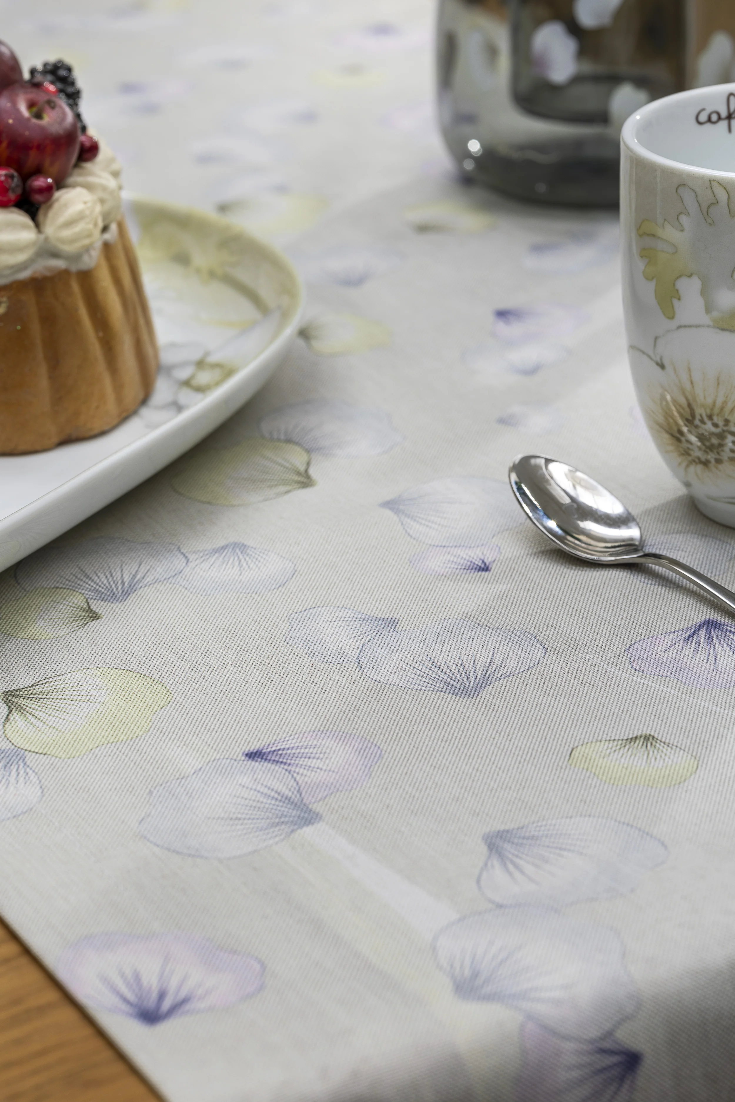 THUN® Runner Antimacchia Bloom cm 45x150 Petals Multicolor - Image 3