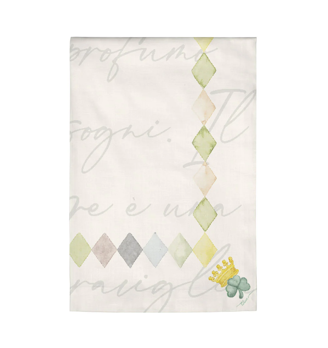 THUN® Runner In Cotone Primavera/Pasqua 45x160 cm Incanto Multicolor - Image 2