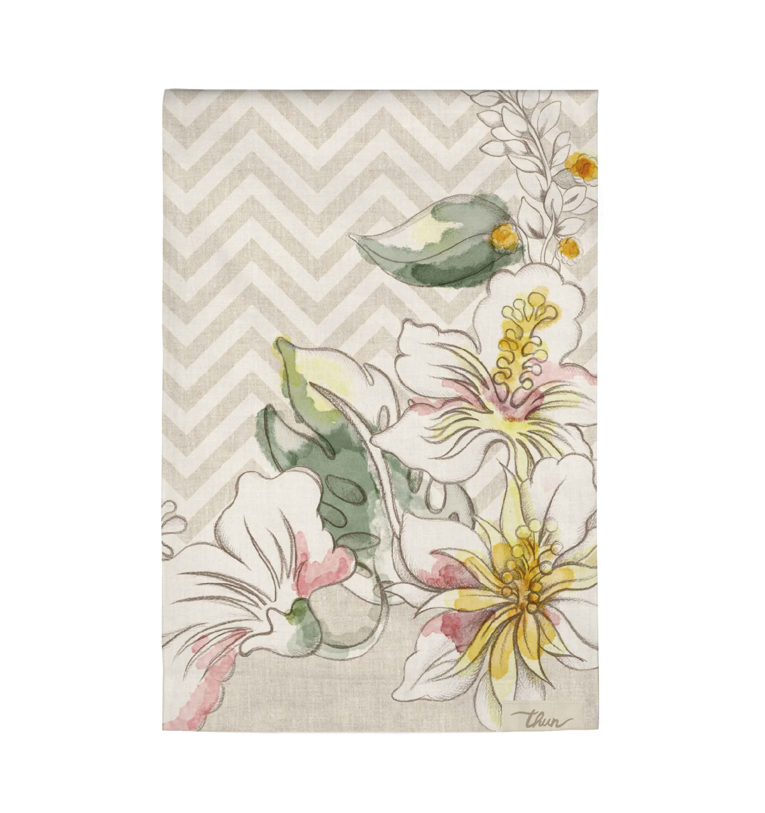 THUN® Runner Mare Antimacchia Estate 45x150 cm Tropical Multicolor - Image 2