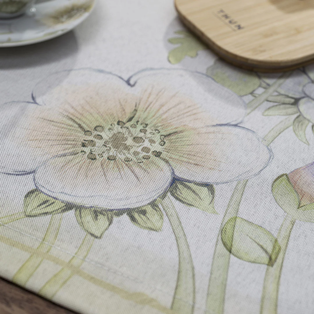 THUN® Set 2 Tovagliette Antimacchia + Porta Pranzo Standard Bloom Multicolor - Image 3