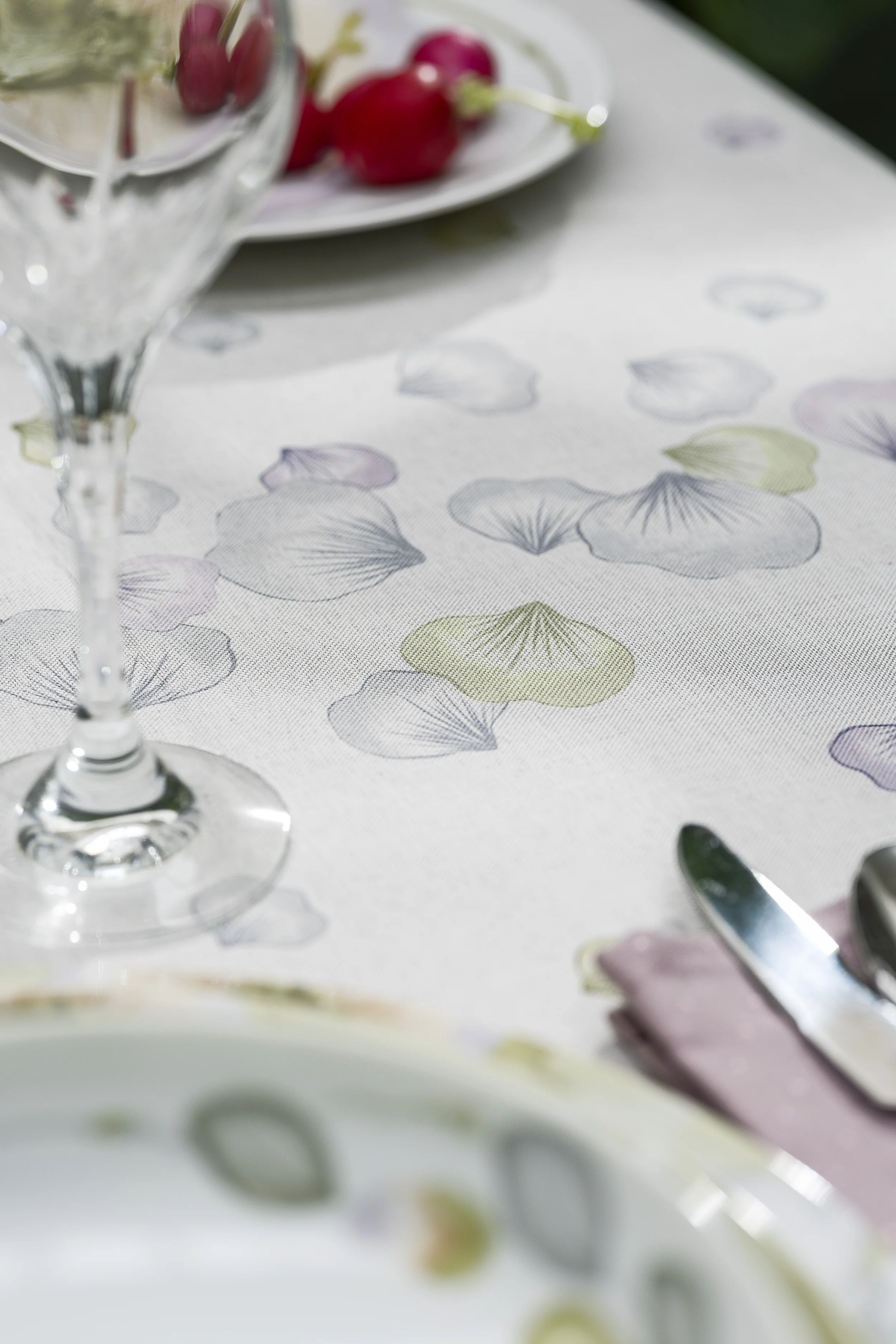 THUN® Tovaglia Antimacchia 12 Posti Bloom cm 150x260 Bloom Multicolor - Image 3