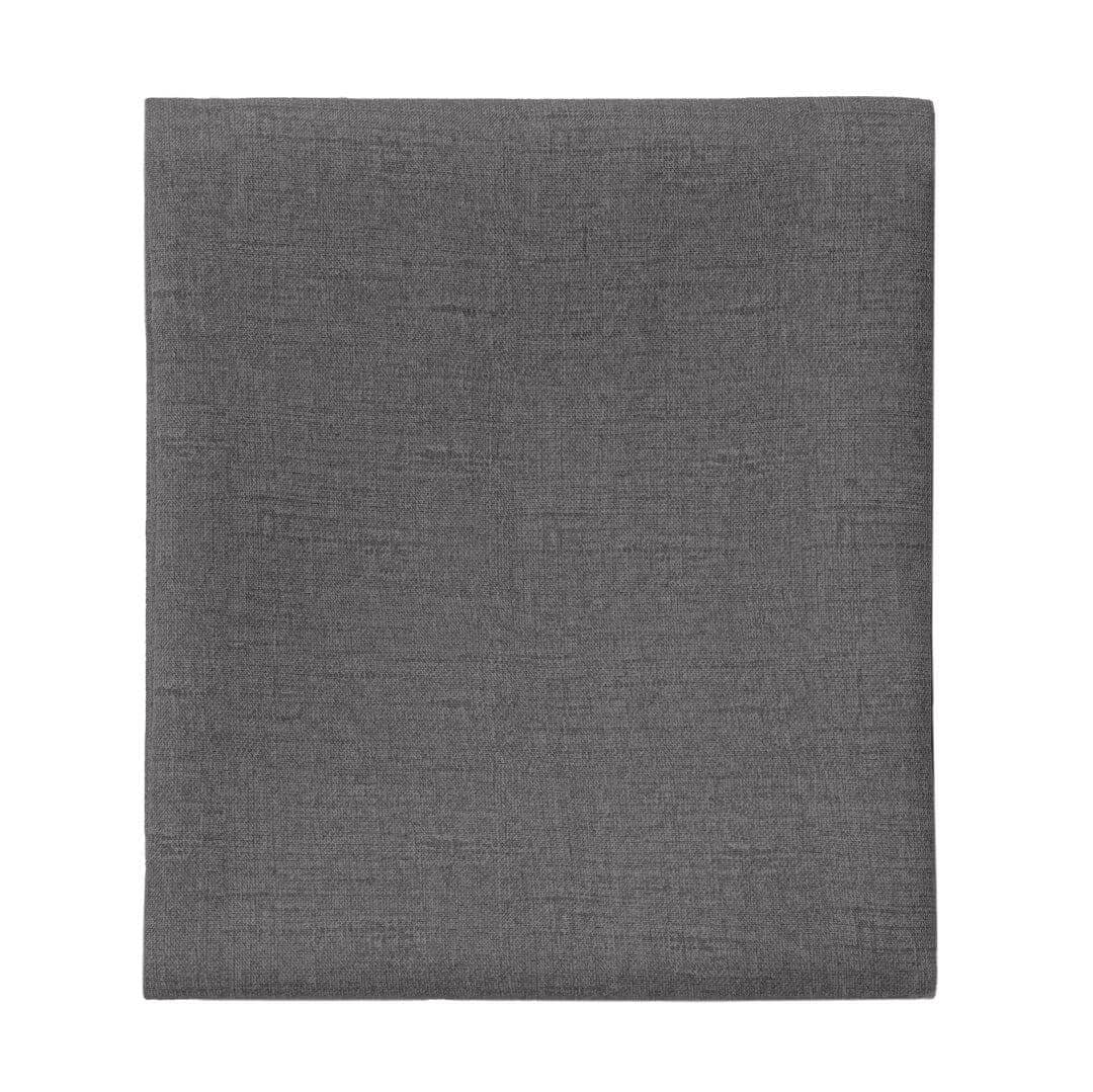 Tovaglia Antimacchia Effetto Lino 150x200 Tinta Unita Grigio Scuro - Image 5
