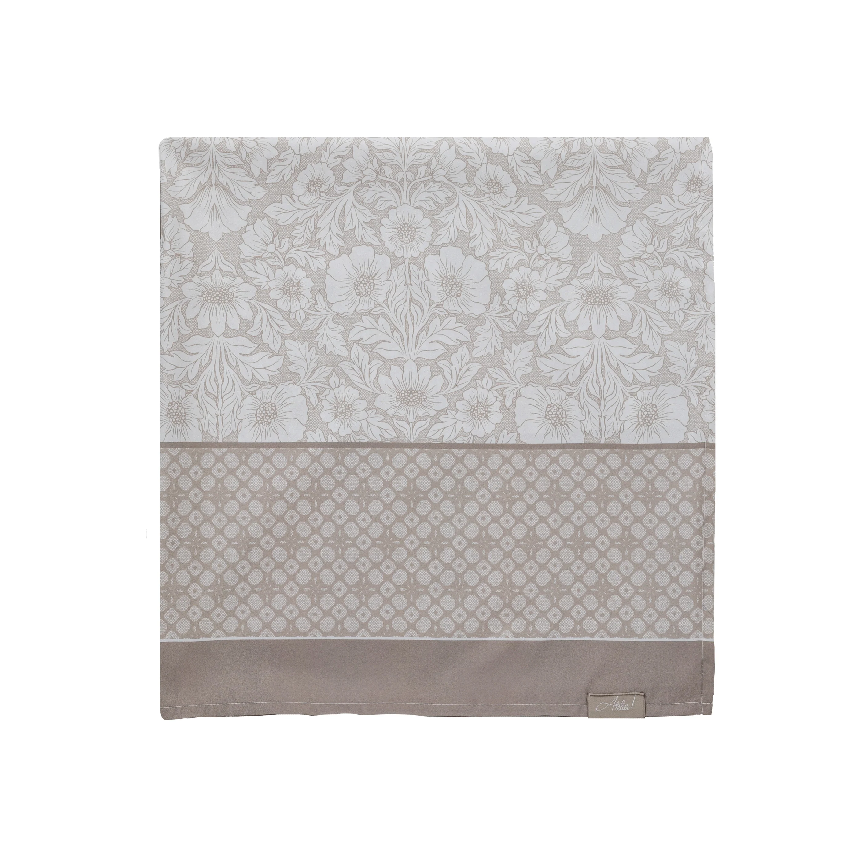 Tovaglia Antimacchia Stampata cm 140x240 Adela Beige