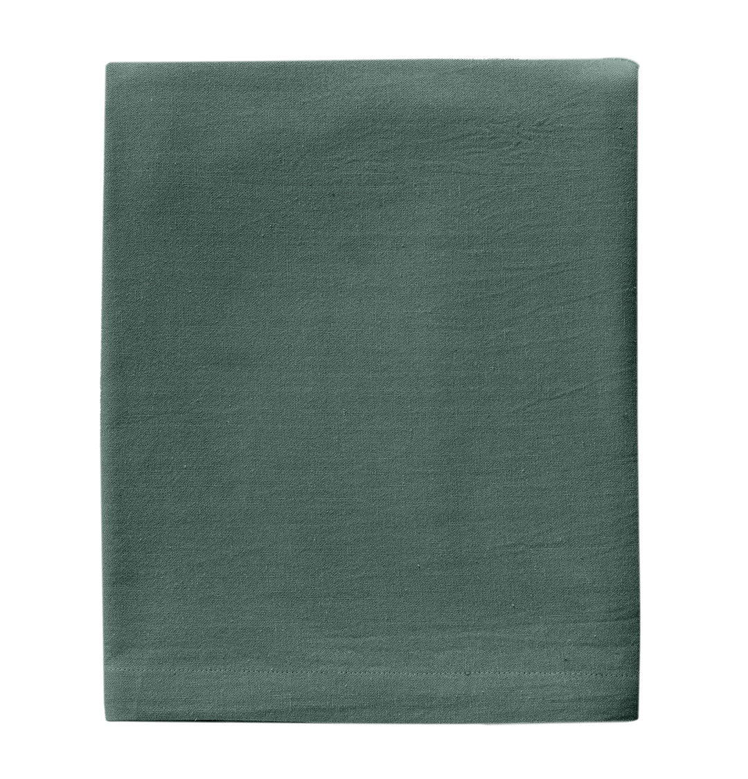 Tovaglia Tinta in Filo Atelier Fragrance 140x180 cm Tinta Unita Dark Green