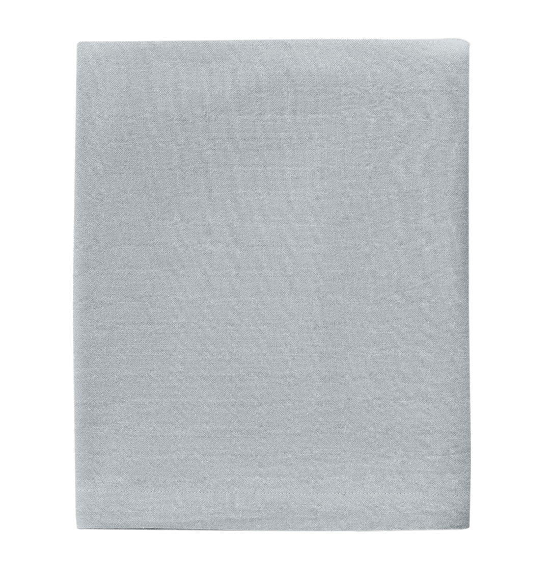 Tovaglia Tinta in Filo Atelier Fragrance 140x180 cm Tinta Unita Silver Sky