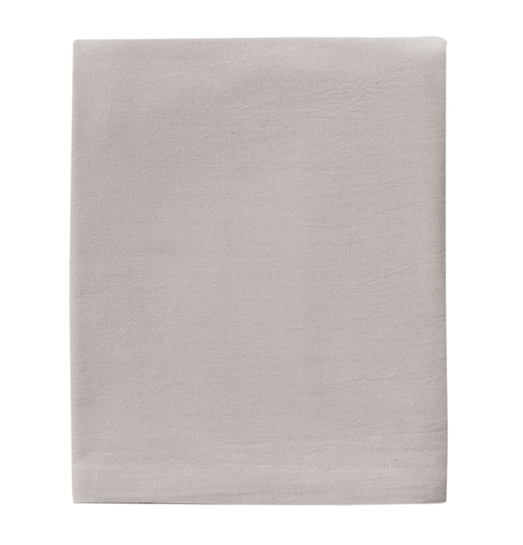 Tovaglia Tinta in Filo Atelier Fragrance 140x240 cm Tinta Unita Ash Grey