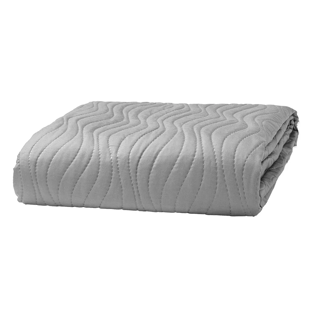 Trapuntino Singolo 170x250 Sunny Wave Grey