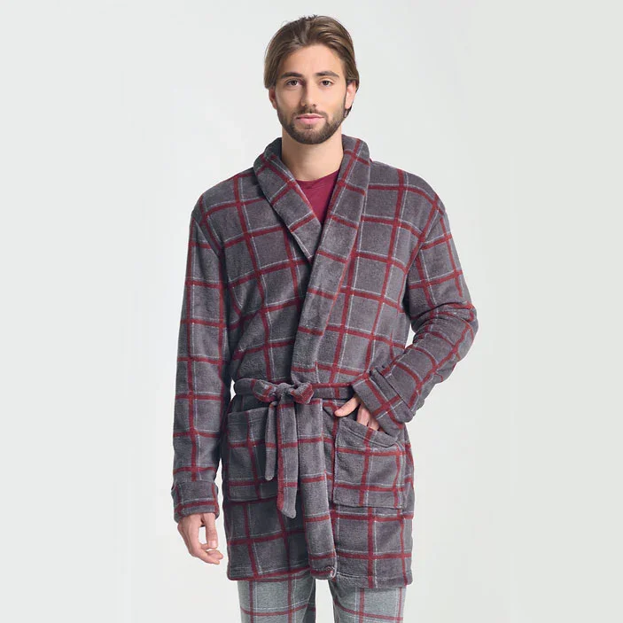Vestaglia Uomo Stepan Grigio Scuro